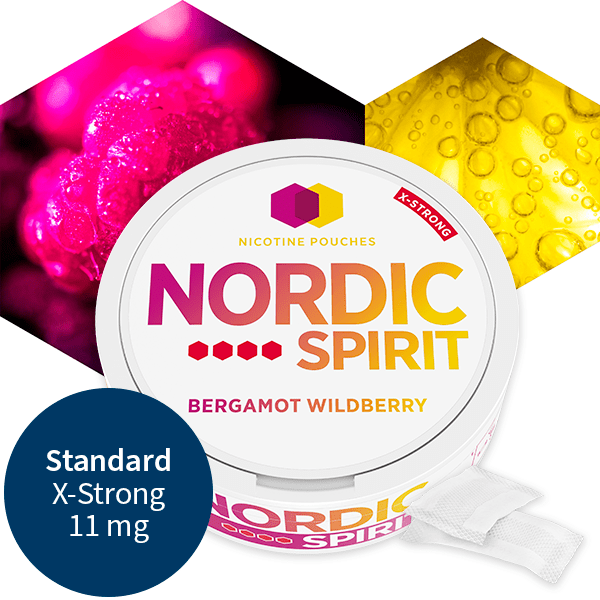 Nordic Spirit Bergamot Wildberry Extra Strong