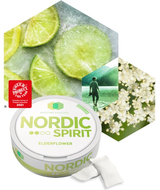 Nordic Spirit Elderflower Nicotine Pouches