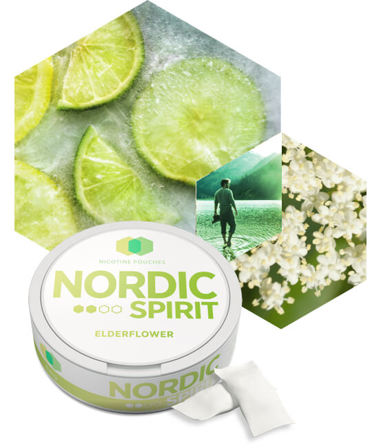 Nordic Spirit Elderflower Nicotine Pouches