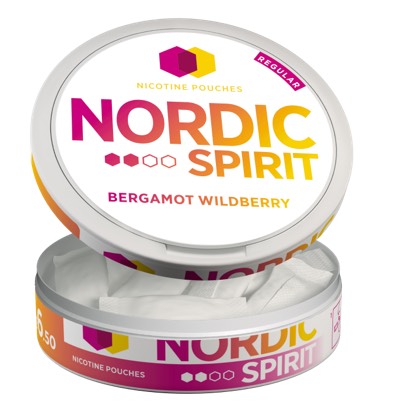 Nordic Spirit Bergamot Wildberry Nicotine Pouches​