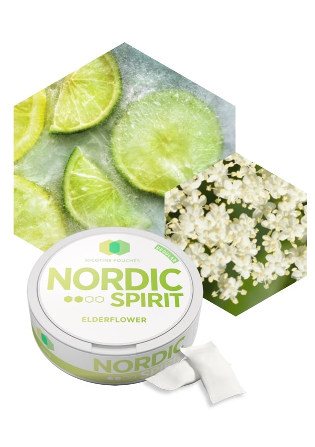 Nordic Spirit Elderflower Nicotine Pouches​